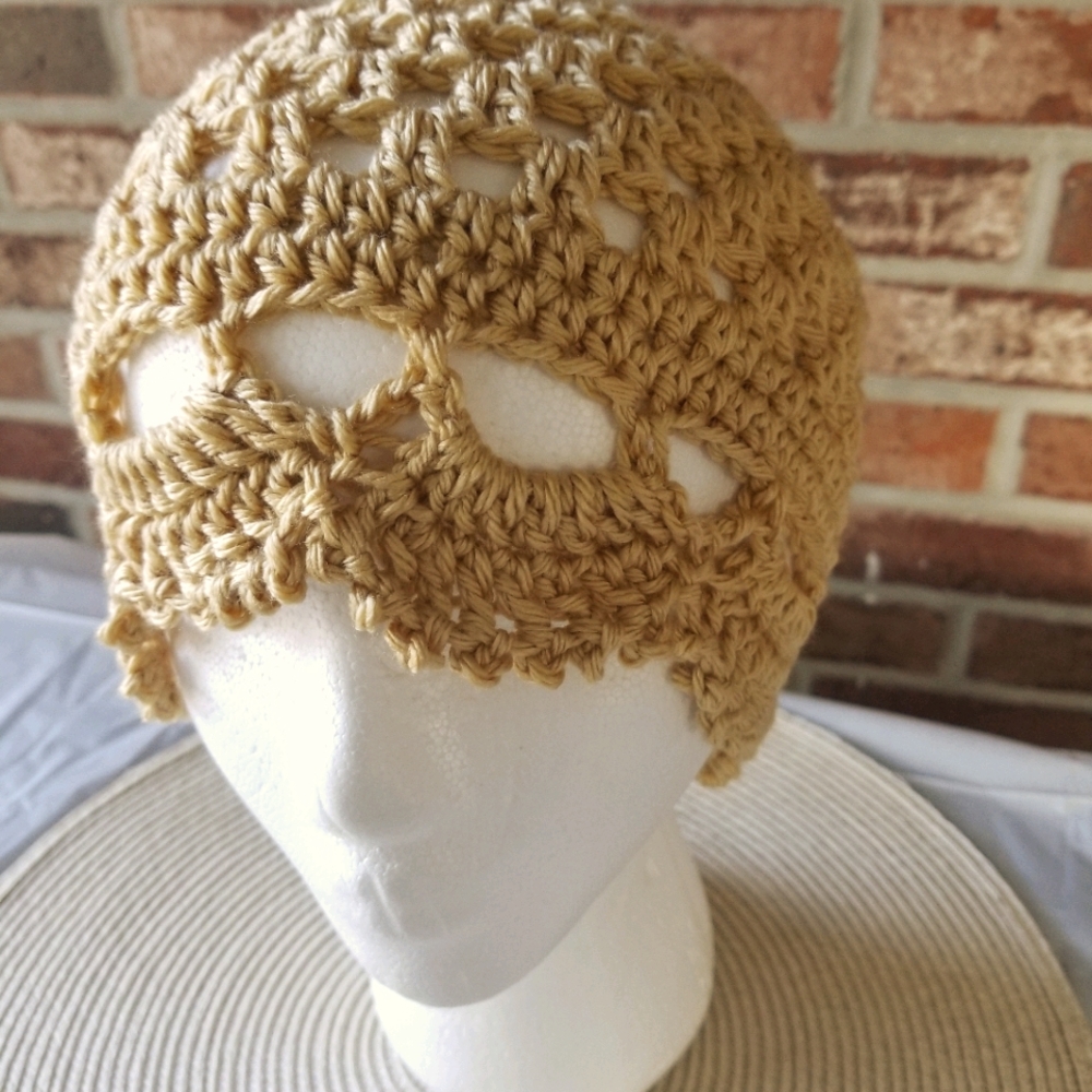Crochet women's hat